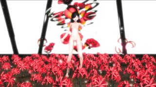 Maiden dissection - HENTAI MMD DANCE 3D UNDRESS YELLOW EYES COLOR EDIT SMIXIX