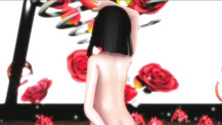 Maiden dissection - HENTAI MMD DANCE 3D UNDRESS YELLOW EYES COLOR EDIT SMIXIX