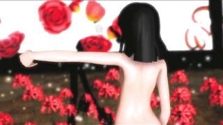 Maiden dissection - HENTAI MMD DANCE 3D UNDRESS YELLOW EYES COLOR EDIT SMIXIX