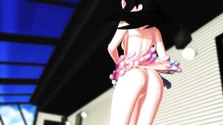 【MMD】Calabria Train【R-18】