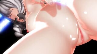 【SEX-MMD】(No man model) Kashima nude【R-18】