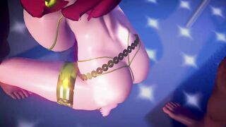 Thick Redhead Loves Dick Spitroast - MMD