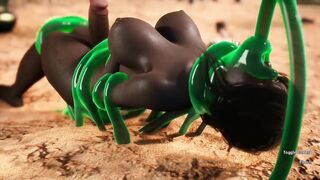 CARNAL INSTINCT chocolate pussy has sex with