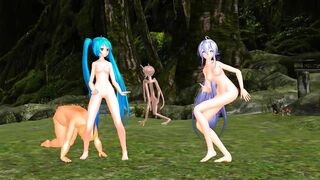 【MMD】Honnoji Incident【R-18】