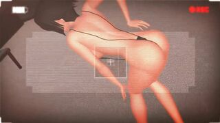【MMD】LADY with Yuihime wearing a sling swimsuit【R-18】