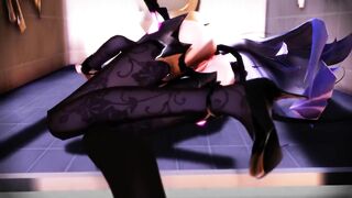 【SEX-MMD】(No man model) Get along with Haku【R-18】