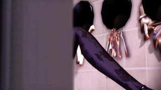 【SEX-MMD】(No man model) Get along with Haku【R-18】
