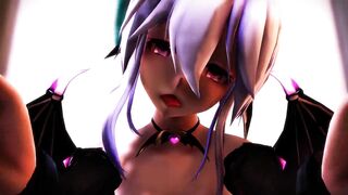 【SEX-MMD】(No man model) Get along with Haku【R-18】