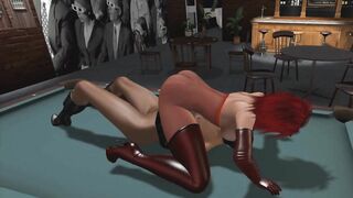 Bat Girl Defeats Cat Woman