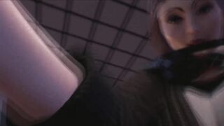 3D Futa Fantasy - Dickgirl fucks Teacher for money in College and CUM on Face, POV Animated Porn