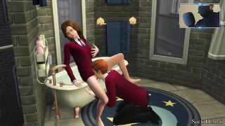 Hermione Granger Hard Fucked by Ron Weasley