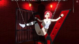 Basement Mystery: Redhead student gets cum in pussy