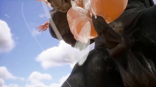 WILDLIFE DOUBLE FUCKED INTENSE HARD SEX SWEET PLEASURE INTENSE TASTY BUTTOCKS