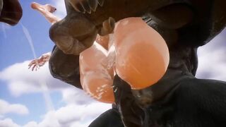 WILDLIFE DOUBLE FUCKED INTENSE HARD SEX SWEET PLEASURE INTENSE TASTY BUTTOCKS