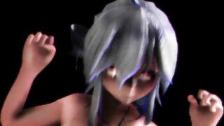【MMD】Haku v2【R-18】