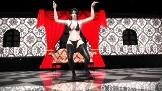 【MMD】(Realistic model) DOA5 momiji get up & move!【R-18】