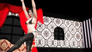 【MMD】(Realistic model) DOA5 momiji get up & move!【R-18】