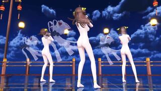 【MMD】Kongo 3 sisters Hi-Fi Rave Rev2【1080p 60fps】【R-18】