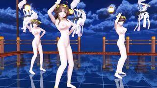 【MMD】Kongo 3 sisters Hi-Fi Rave Rev2【1080p 60fps】【R-18】