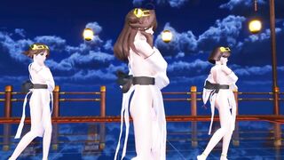 【MMD】Kongo 3 sisters Hi-Fi Rave Rev2【1080p 60fps】【R-18】
