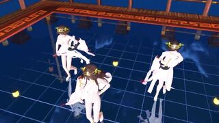 【MMD】Kongo 3 sisters Hi-Fi Rave Rev2【1080p 60fps】【R-18】
