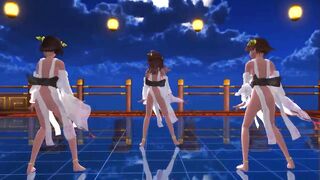 【MMD】Kongo 3 sisters Hi-Fi Rave Rev2【1080p 60fps】【R-18】