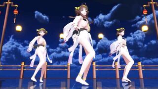 【MMD】Kongo 3 sisters Hi-Fi Rave Rev2【1080p 60fps】【R-18】