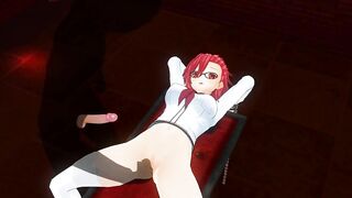3D HENTAI Basement Mystery: Student Begs To Let Her Cum