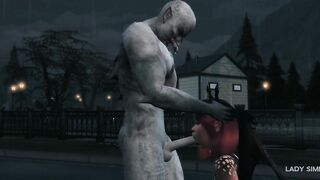 LADYSIMMER - Monster's blowjob