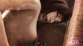 [ WOPA ] - Hard fucking bitch's pussy in wife's alley - (3D HD)