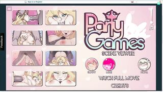 Party Games Furry Scene Viewer - Stuffy Bunny Fiona Final and cum in mouth