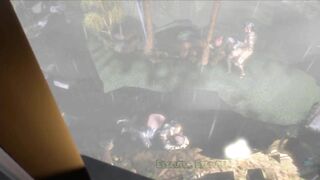 Animaed Shemale Knight fucks Girl in the rain, TS, tranny porn, Shemale Cartoon