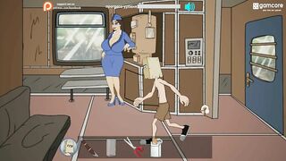 Fuckerman 2 - Train quick date with the conductor