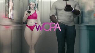 [ WOPA ] - EXTREME strong and fast anal sex with big man - (3D HD)