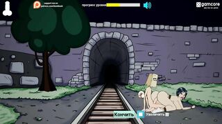 FUCKERMAN - The Beginning Railroad girl gave me money and sex