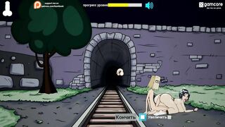 FUCKERMAN - The Beginning Railroad girl gave me money and sex