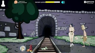 FUCKERMAN - The Beginning Railroad girl gave me money and sex