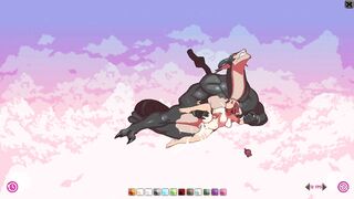 Cloud Meadow - 3 Furry super scenes, Furry centaur, Furry cowman, Furry dragon