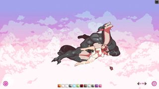 Cloud Meadow - 3 Furry super scenes, Furry centaur, Furry cowman, Furry dragon