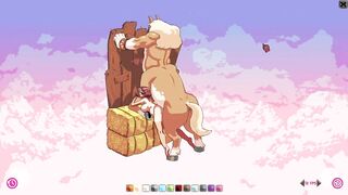 Cloud Meadow - 3 Furry super scenes, Furry centaur, Furry cowman, Furry dragon