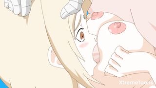 Tsunade and naruto fuck like crazy on hokage rock