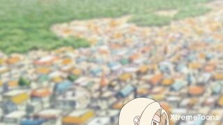 Tsunade and naruto fuck like crazy on hokage rock