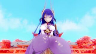 Raiden Shogun Weekly Boss Genshin Impact 3D HENTAI ShortClips2