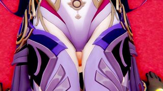 Raiden Shogun Weekly Boss Genshin Impact 3D HENTAI ShortClips2