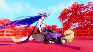 Raiden Shogun Weekly Boss Genshin Impact 3D HENTAI ShortClips2