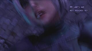 3D Shemale Nier fucks guy in Anal Outdoor - Cartoon Futanari on Male