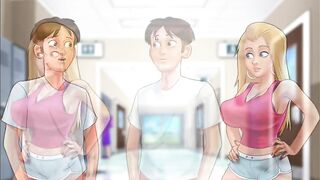 SUMMERTIME ALPHA BITCH FUCKED IN LOCKER - Dry friction