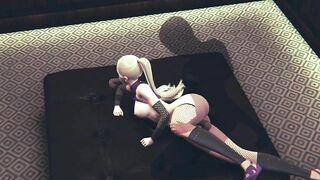 Ino Yamanaka fucks with two guys after a workout