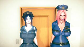Futa Police fucks boy because he broke the law