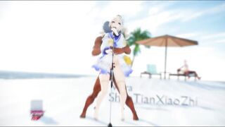0405 - 【R18-MMD】Shantianxiaozhi - Genshin Impact 原神 Babara mondstadt's Idol 芭芭拉